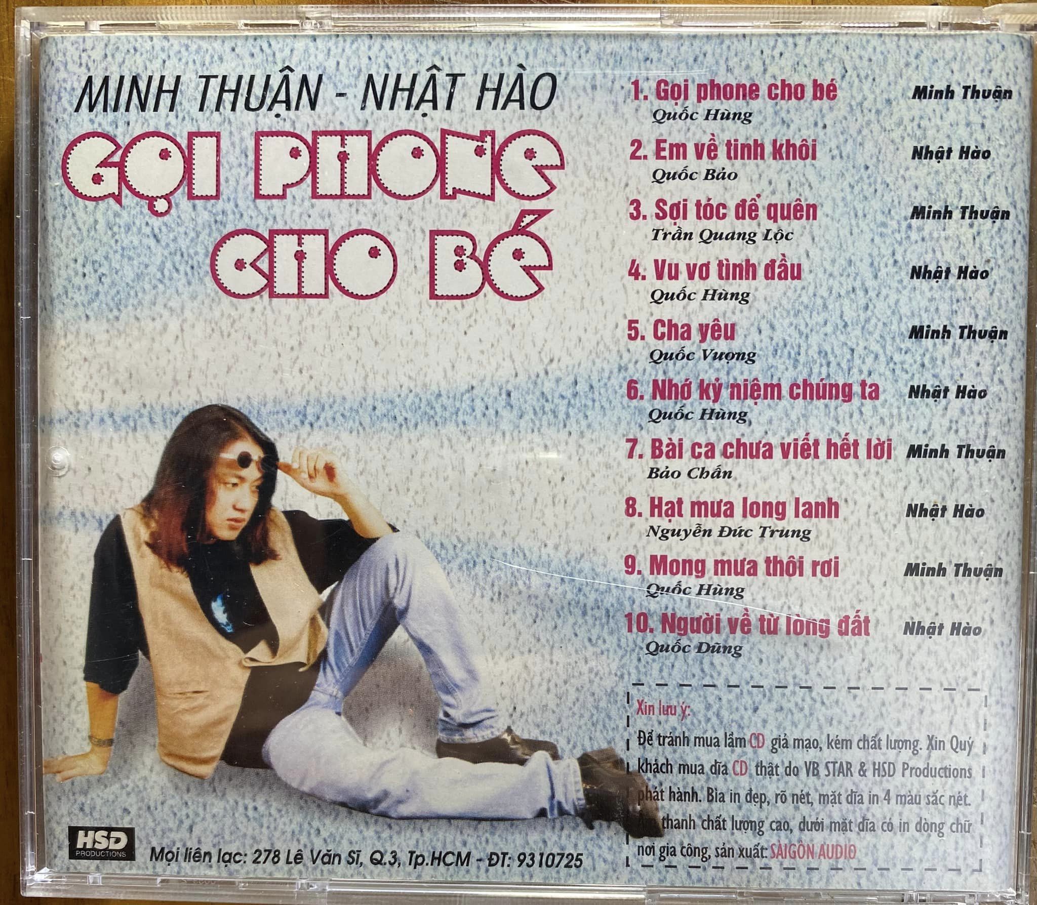 HSD CD - Gọi Phone Cho Bé - Minh Thuận - Nhật Hào
