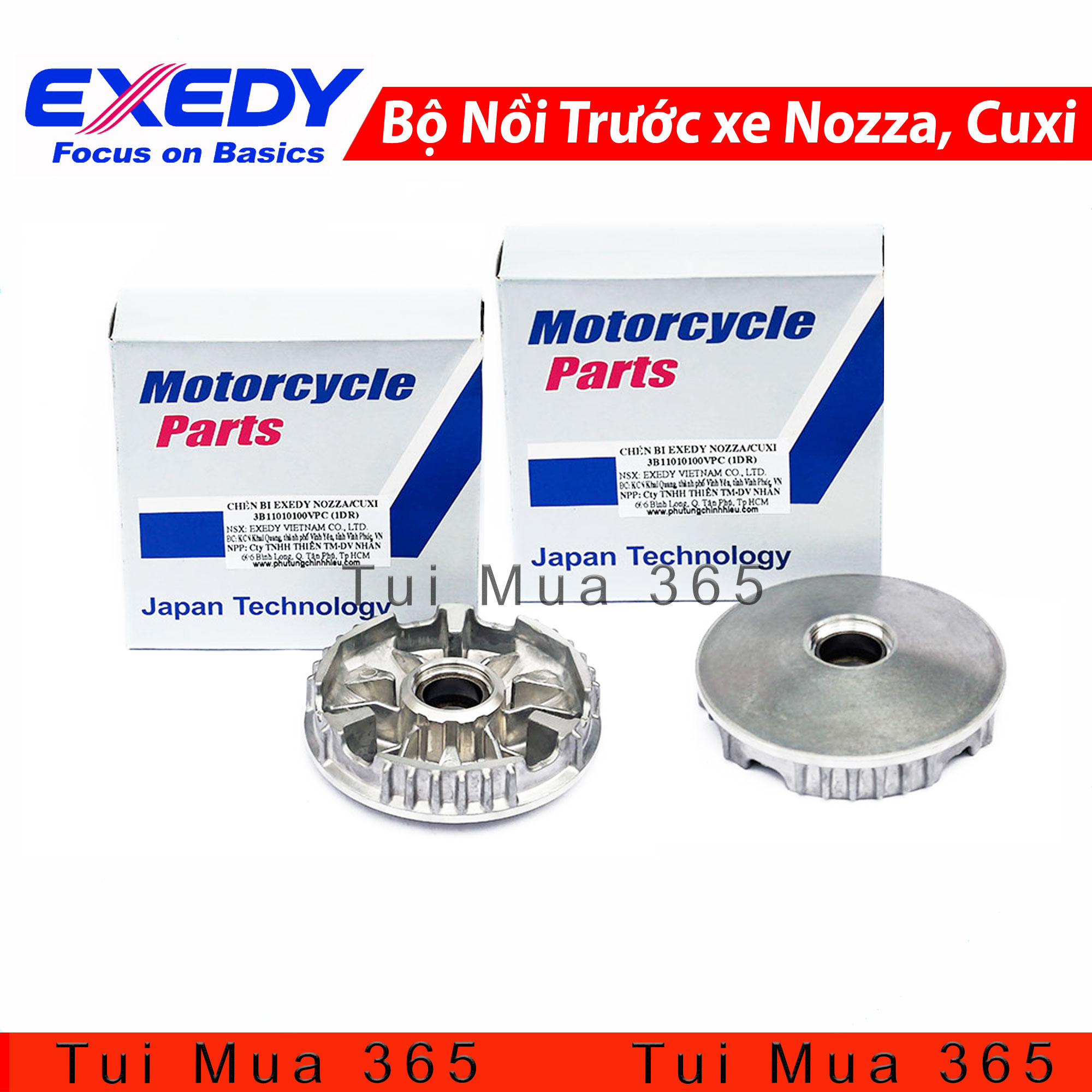 [HCM]Combo Nồi Trước Exedy cho Nozza Cuxi