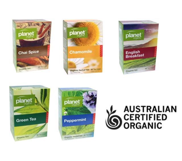 Trà hoa cúc La Mã (cúc mẫu thảo) hữu cơ Planet Organic 20g (25 túi lọc)