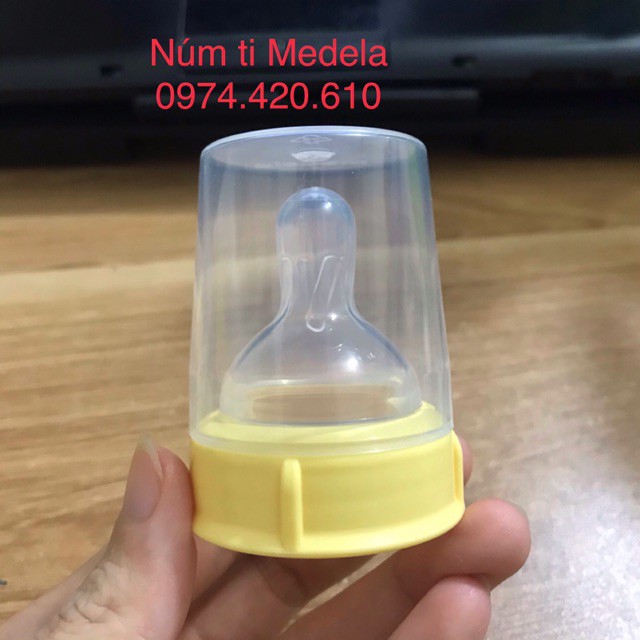 Núm ti cho bình cổ hẹp thương hiệu Medela