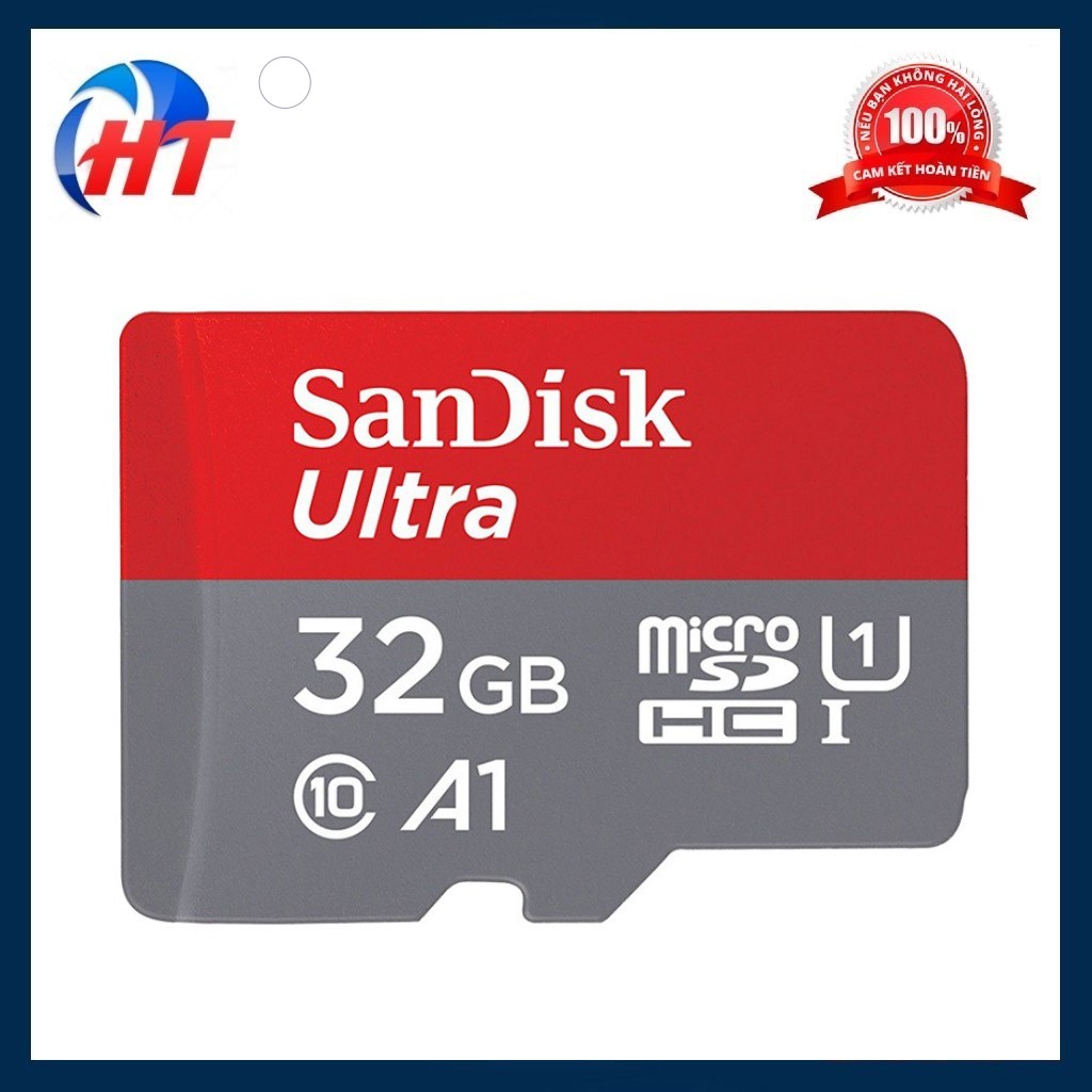 [HCM]Thẻ Nhớ Sandisk Đỏ Class 10 32GB