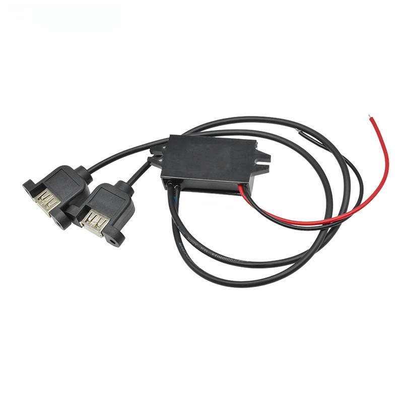 Bộ chuyển đổi nguồn 12v sang 5v cổng usb