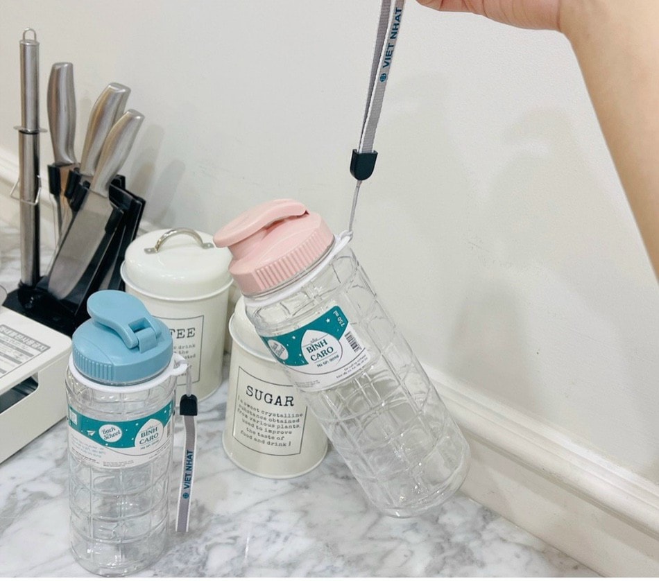 (Giá Tốt) BÌNH NƯỚC CARO VIỆT NHẬT 750ML - BÌNH ĐỰNG NƯỚC THỂ THAO
