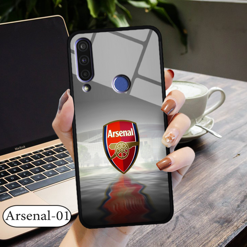 Ốp lưng kính VSMART JOY 3 in 3D hình logo CLB bóng đá