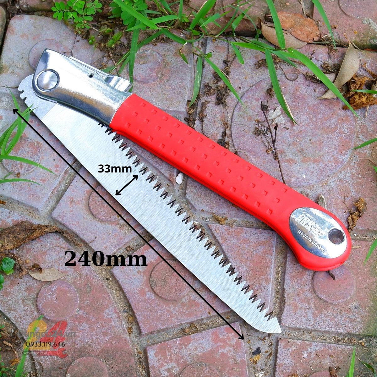 [[made in japan] Cưa gấp Nhật ARS PM-24L