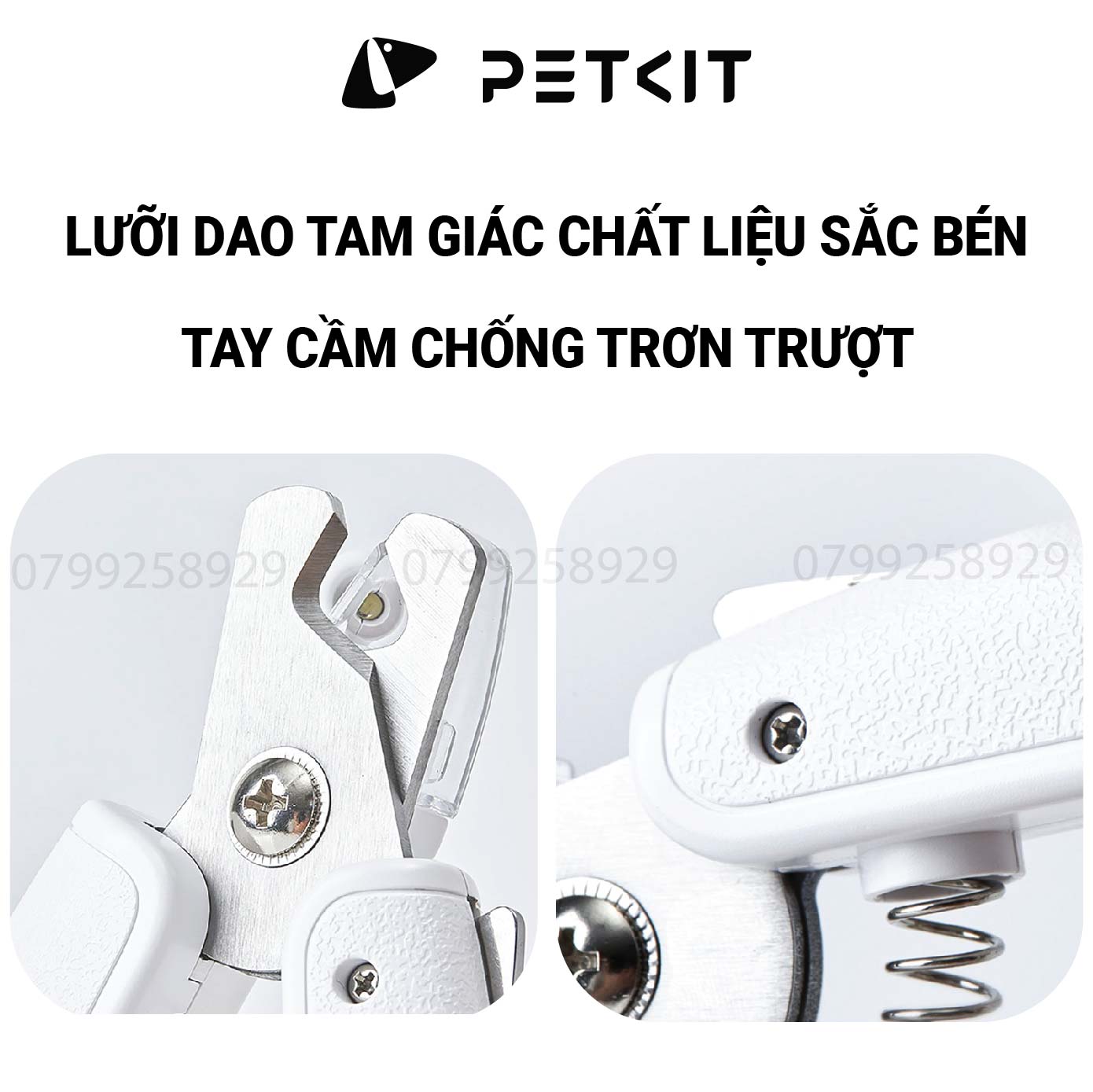 Kìm Bấm Cắt Móng Cho Chó Mèo Petkit Nail Clippers
