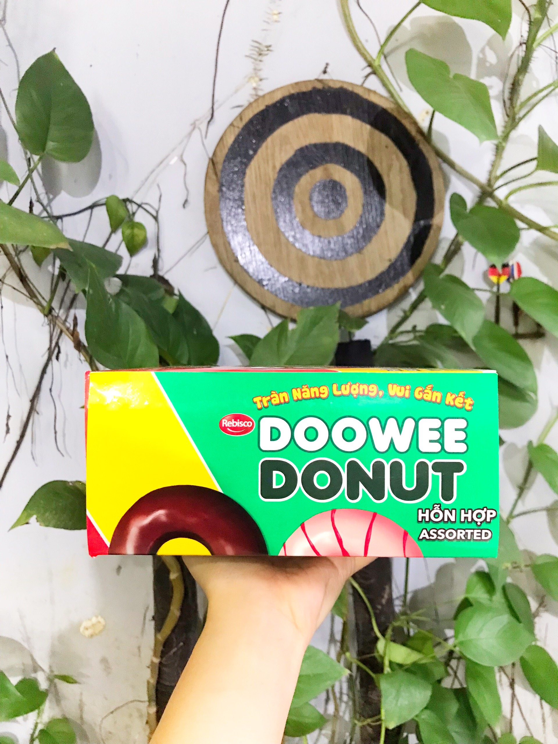 Bánh Doowee Donut Hỗn Hợp (Hộp 10 cái)