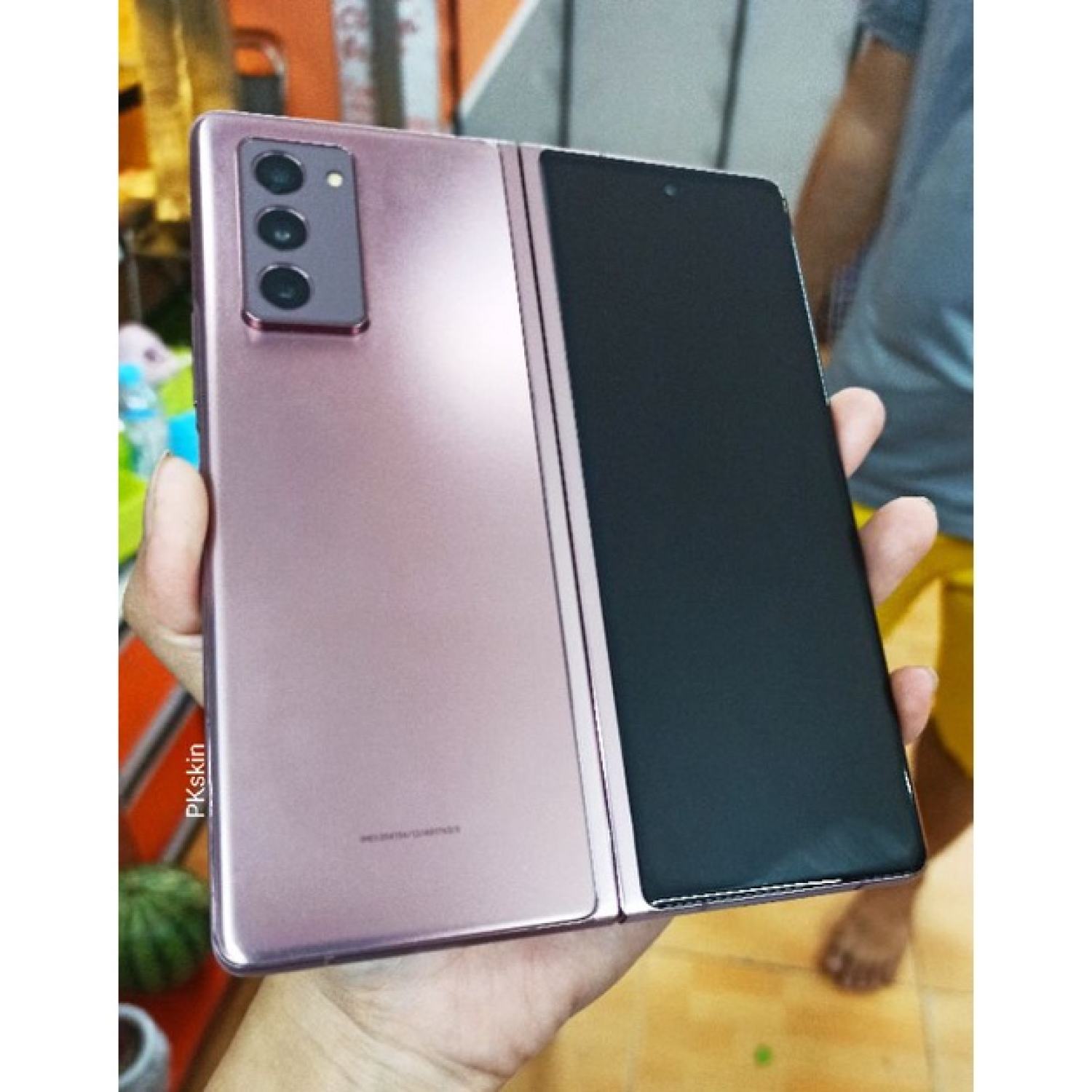Miếng dán ppf samsung z fold 1, z fold 2, z fold 3 trong, nhám, đổi màu cao cấp