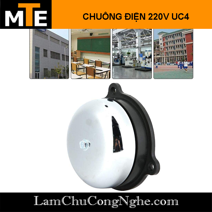 Chuông điện ringer 220V UC4-3 75mm