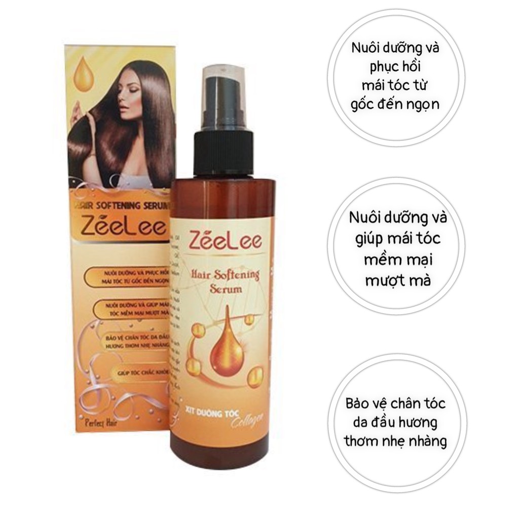 Xịt Dưỡng Tóc ZEELEE Xịt Dưỡng Tóc COLLAGEN 200ML E14