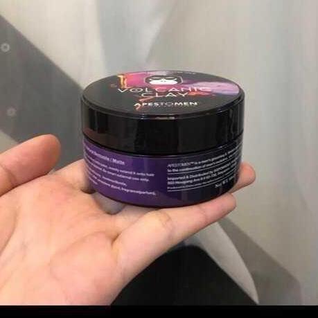 [Gift Comb] Volcanic Clay hair wax 2018 + is round