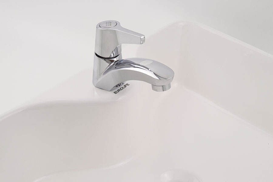 Vòi Lavabo lạnh Eurolife EL-LL114 (Trắng bạc)