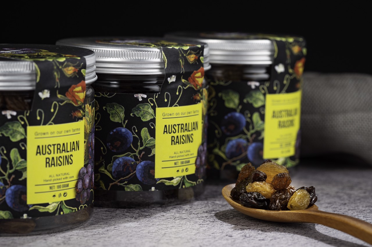 NHO KHÔ RAISINS_200G NHẬP KHẨU ÚC