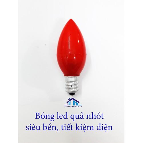 Bộ 2 bóng đèn led quả nhót cho đèn thờ