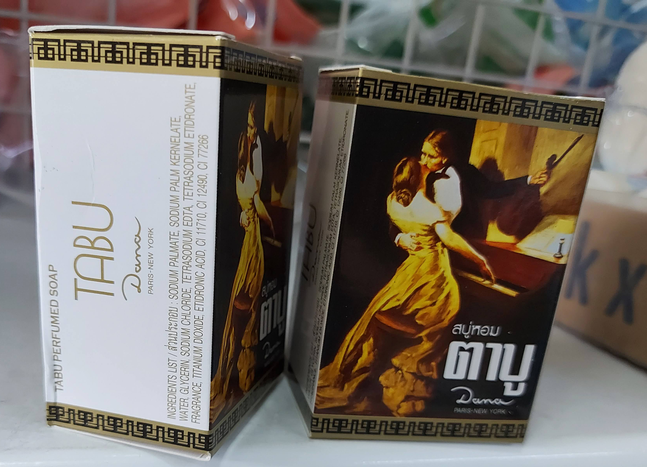 Sữa tắm - Dầu gội TABU Thái Lan