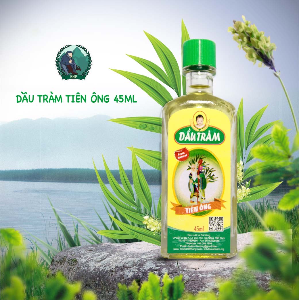 [HCM]Dầu Tràm Tiên Ông 45ml