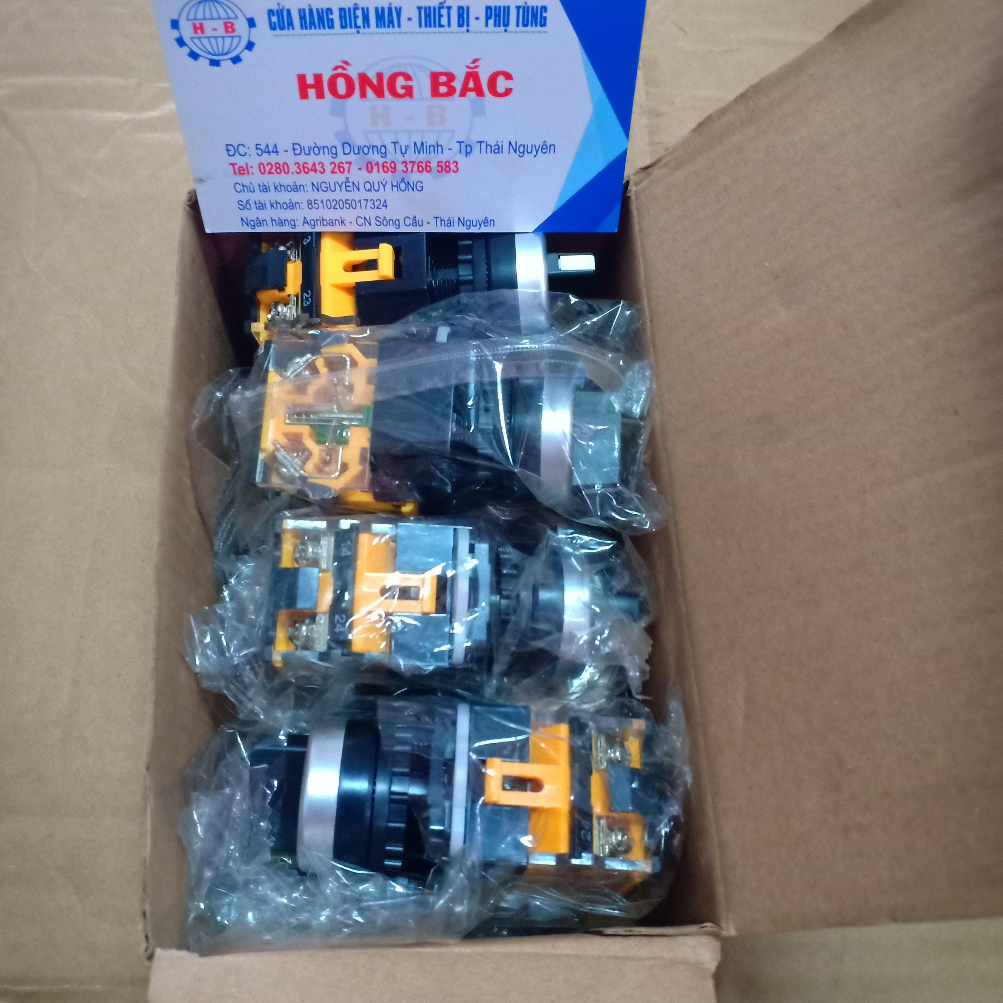 CÔNG TẮC XOAY 3 VỊ TRÍ LA39 PHI 22 AC 440V 10A
