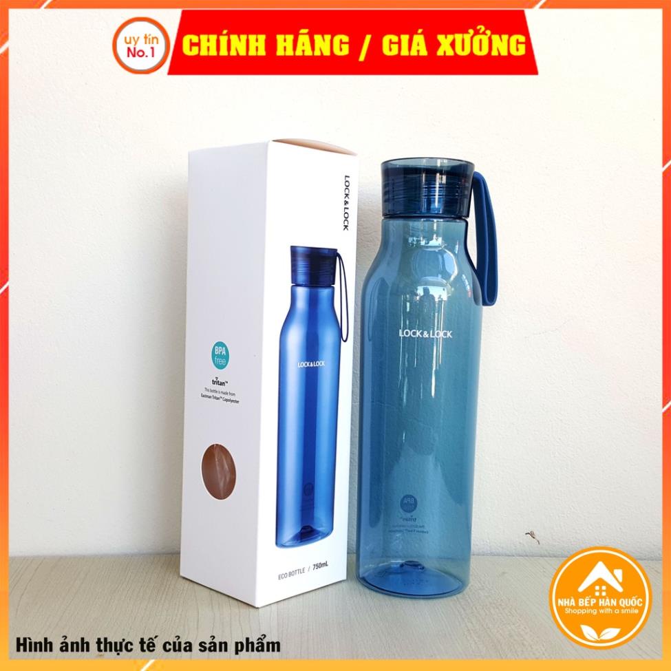 Bình nước nhựa Tritan Lock&Lock Eco Bottle ABF664 [750ML][Freeship toàn quốc]