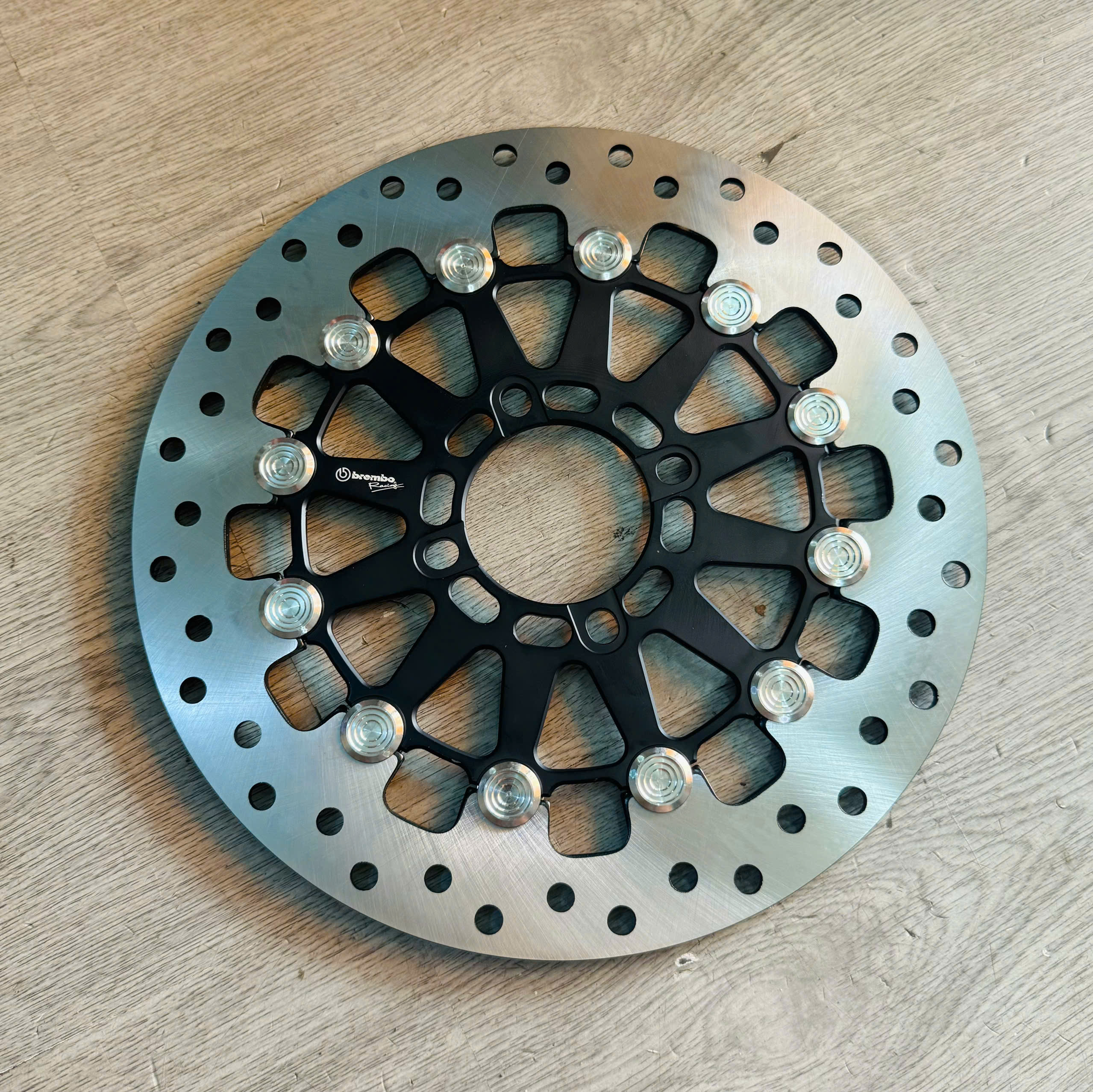 Đĩa Thắng brembo V2 267 12 khoen Khoen inox A100