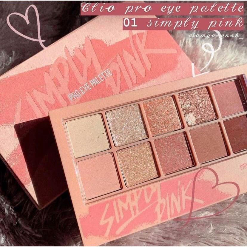[SẴN + BILL] Bảng Phấn Mắt Clio Eye Palette.