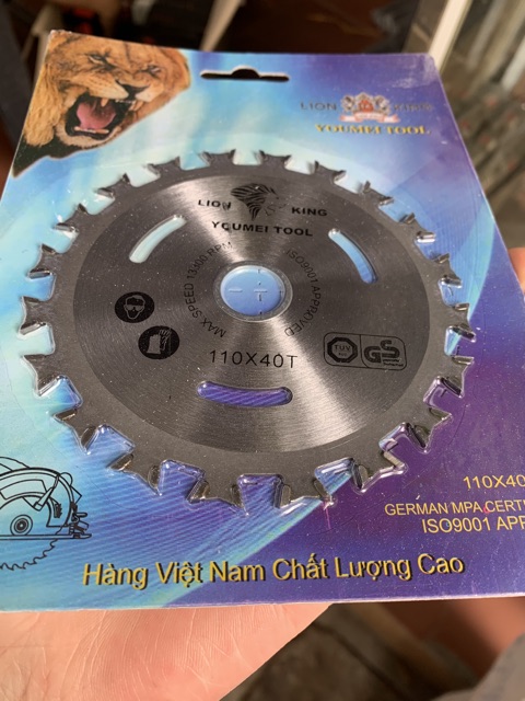 Lưỡi Cắt Gỗ 2 Chiều 110mm 40 răng
