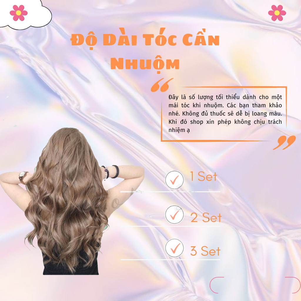 Thuốc Nhuộm Tóc Màu Nâu Hổ Phách