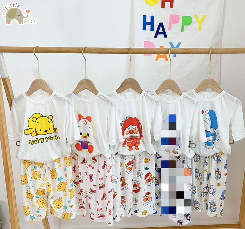 Bộ đồ đôi xuất Nhật lửng cho mẹ và bé