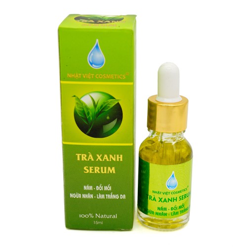 Serum trà xanh nám tàn nhang đồi mồi