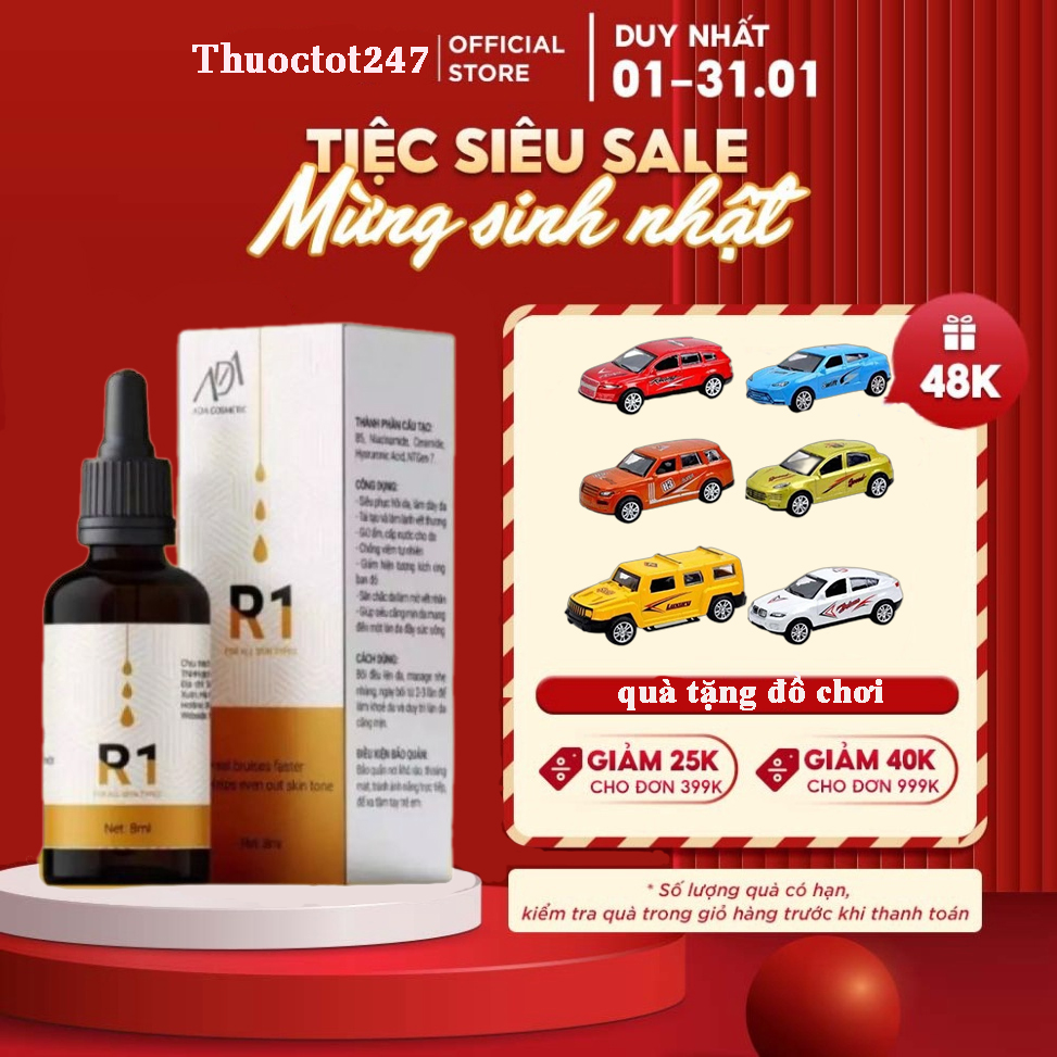 Serum r1 ada group siêu phục hồi da,làm săn chắc da & mờ vết nhăn