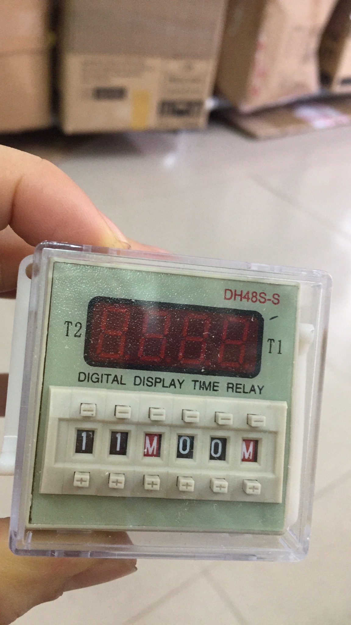 Rơ le thời gianTimer DH48S-S 220VAC