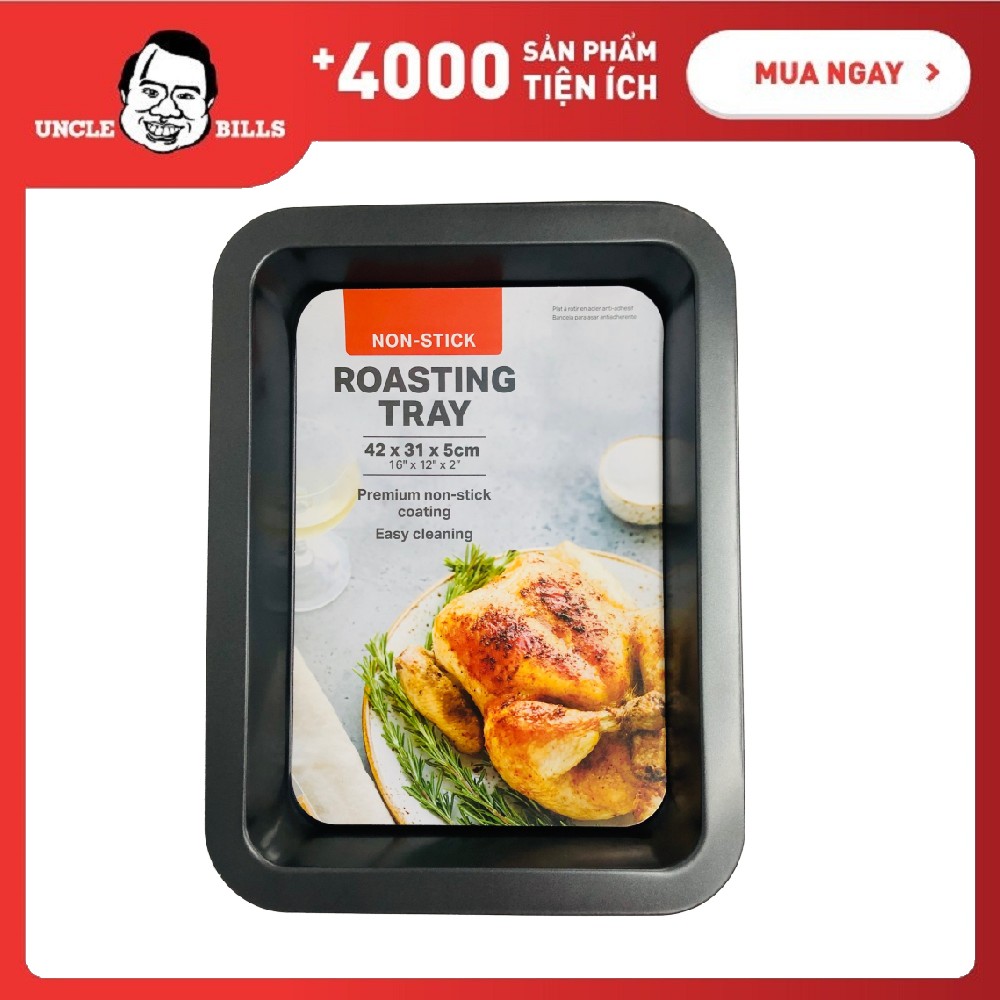 Non-stick baking tray 42x31x5cm uncle bills KC0463