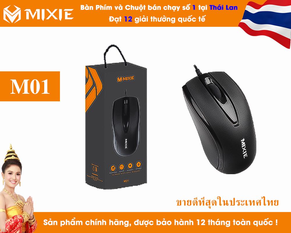 [HCM]CHUỘT USB MIXIE M01 CÓ 3 PHÍM BẤM