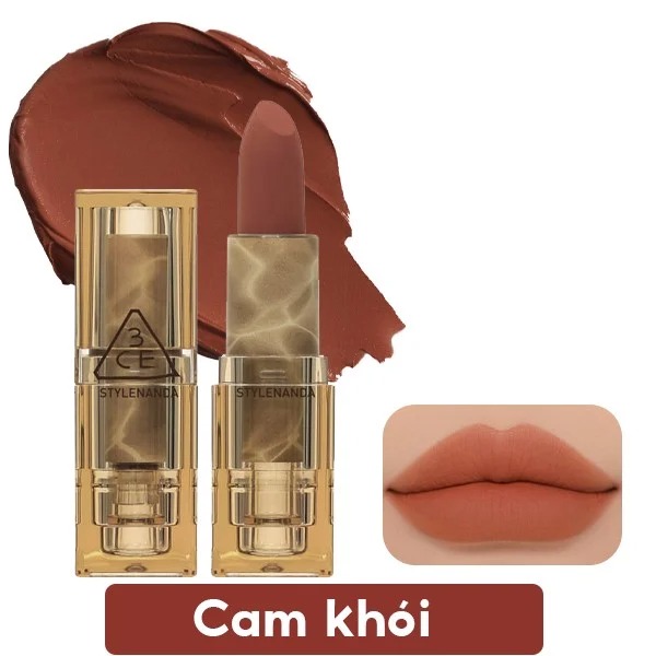 [PHIÊN BẢN GIỚI HẠN - NEW] Son Thỏi Lì, Lên Màu Chuẩn 3CE Soft Matte Lipstick 3.5g