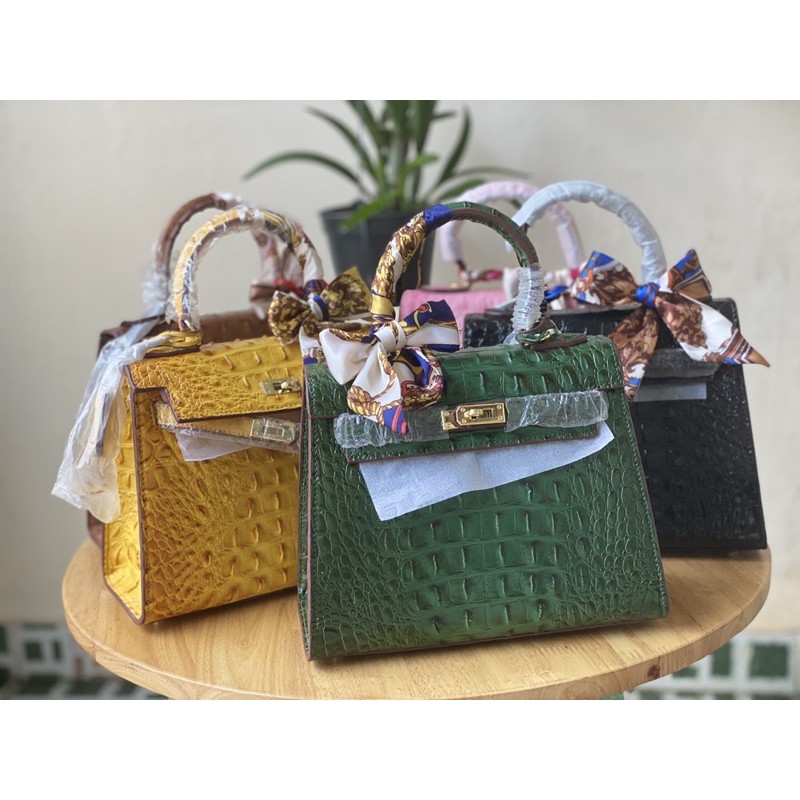 Túi HM dập vân size 25