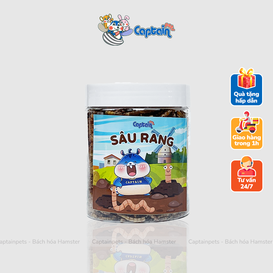 [FREESHIP MAX] Sâu rang vỗ béo cho Hamster - Bách hóa Hamster