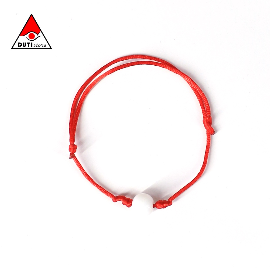 Vòng tay Sợi chỉ đỏ may mắn mix Hạt đá Handmade VNM007 DutiOS