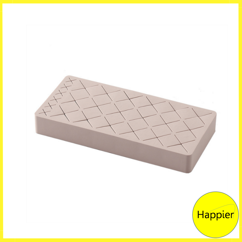 Khay Đựng Son Mỹ Phẩm Silicon 24 ô - Happier