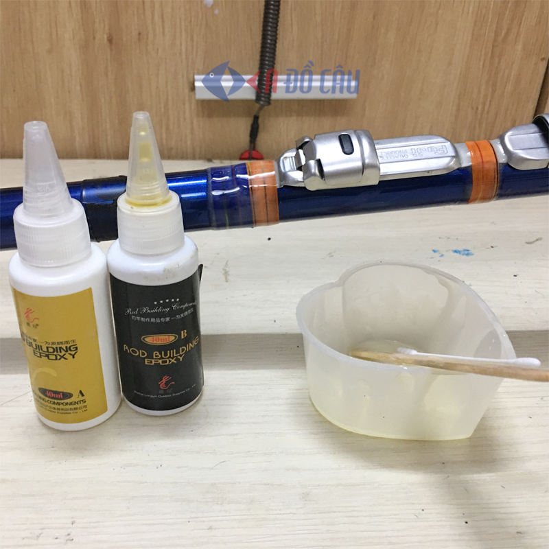 Keo AB dựng câu câu cá Rod Building Epoxy 40ml