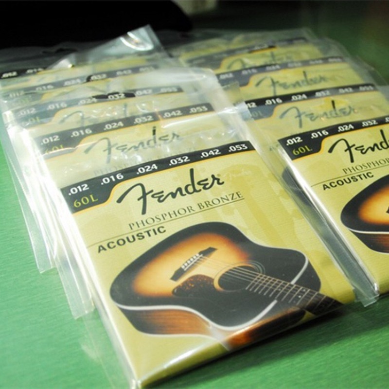 Dây đàn Guitar Acoustic Fender - 60L - Phosphor Bronze, hạn chế sét rỉ, bào mòn, bền bỉ
