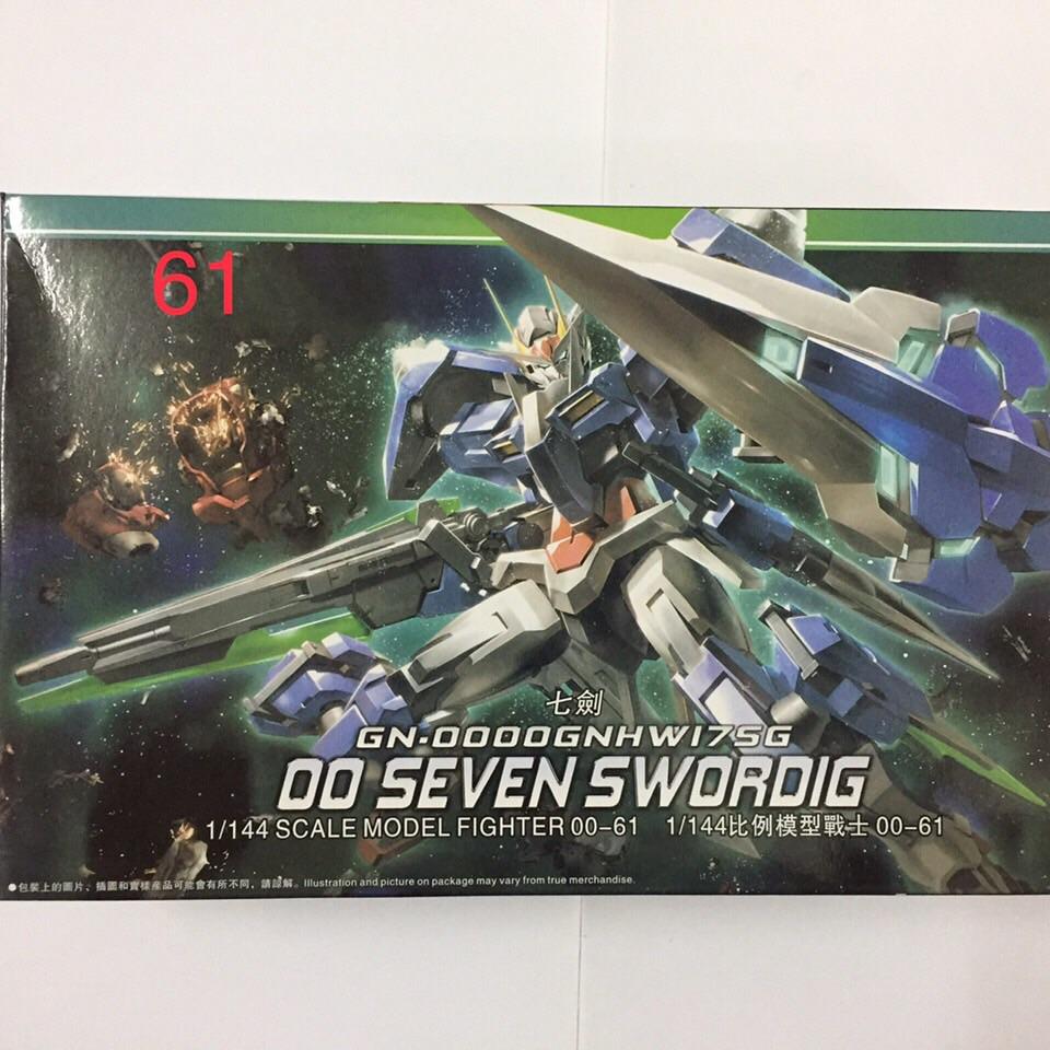 Gundam 61 - 00 seven sworong