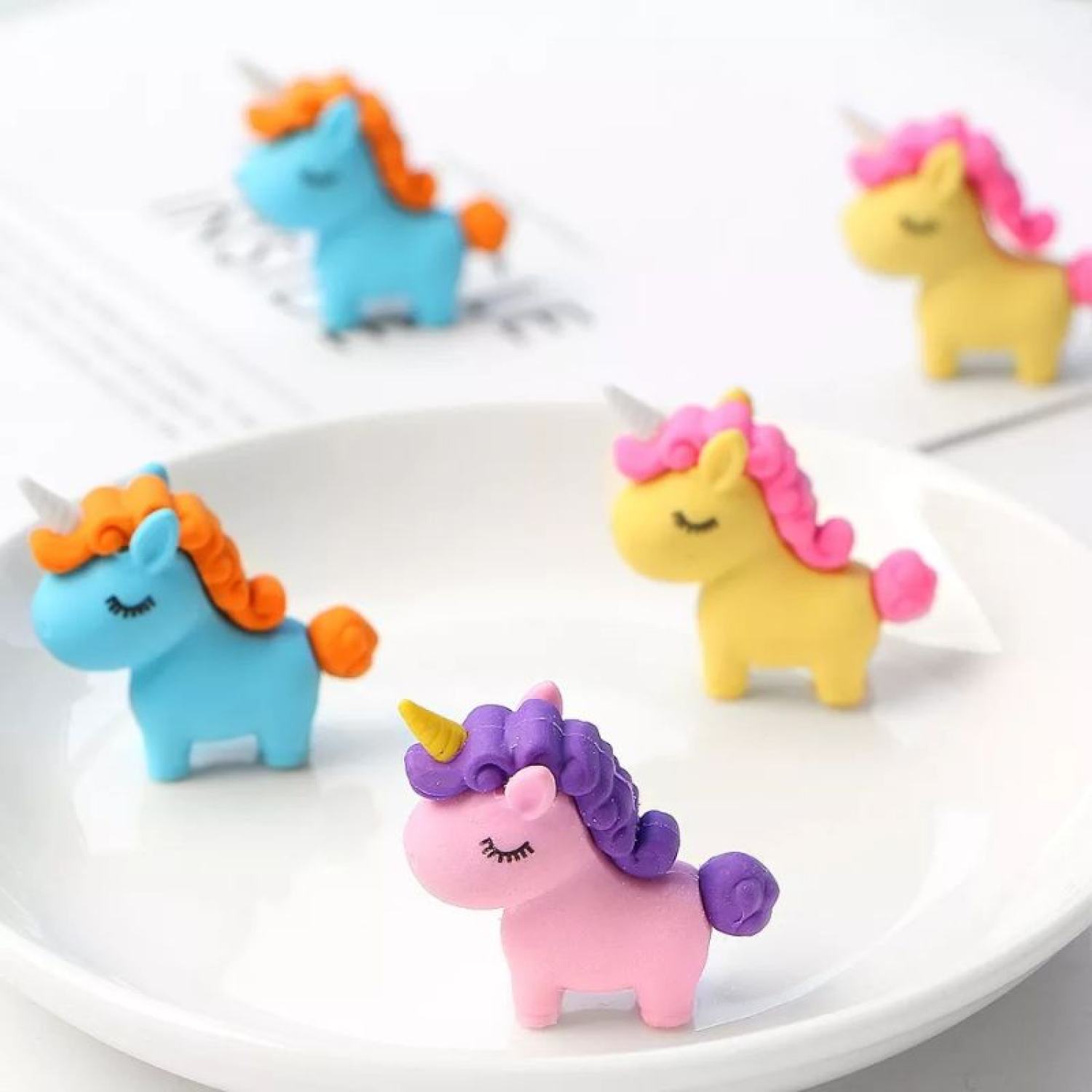 Gôm tẩy bút chì unicorn nhiều màu