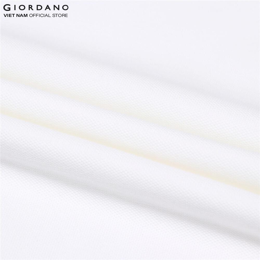 GIORDANO Áo Thun Nam Có Cổ Trơn Polo 01012018