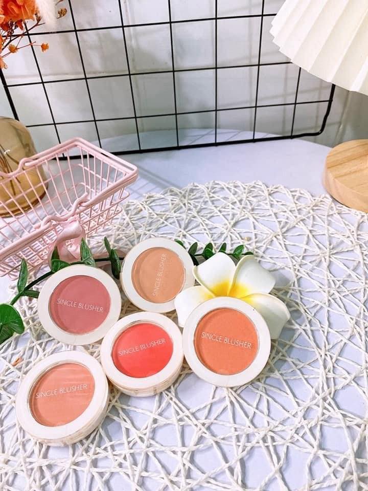 Phấn Má Hồng Siêu Mịn The Saem Saemmul Single Blusher 5g