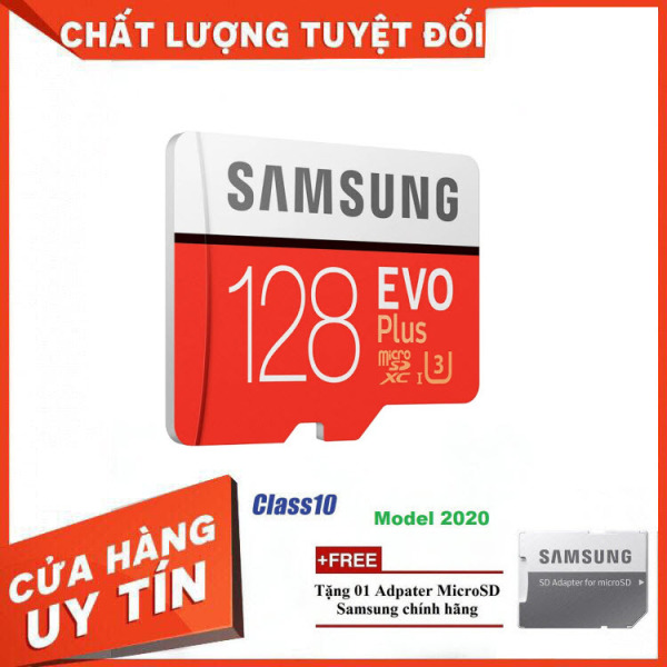 Thẻ nhớ MicroSD Samsung EVO Plus 4K 128GB 100MB/s 256GB Box Anh 2020 - Hàng Chính Hãng