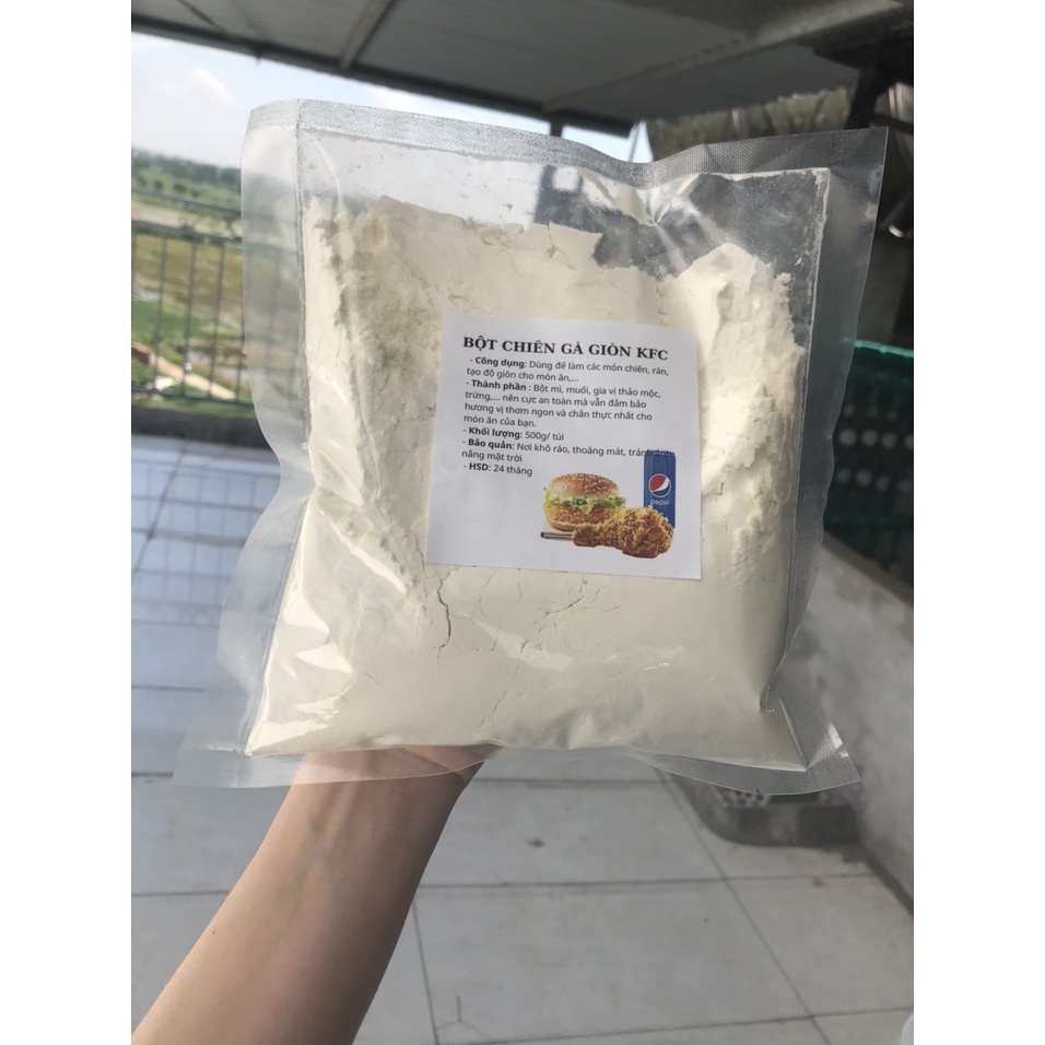 Bột Chiên Gà Rán KFC Hàn Quốc Gói 500g
