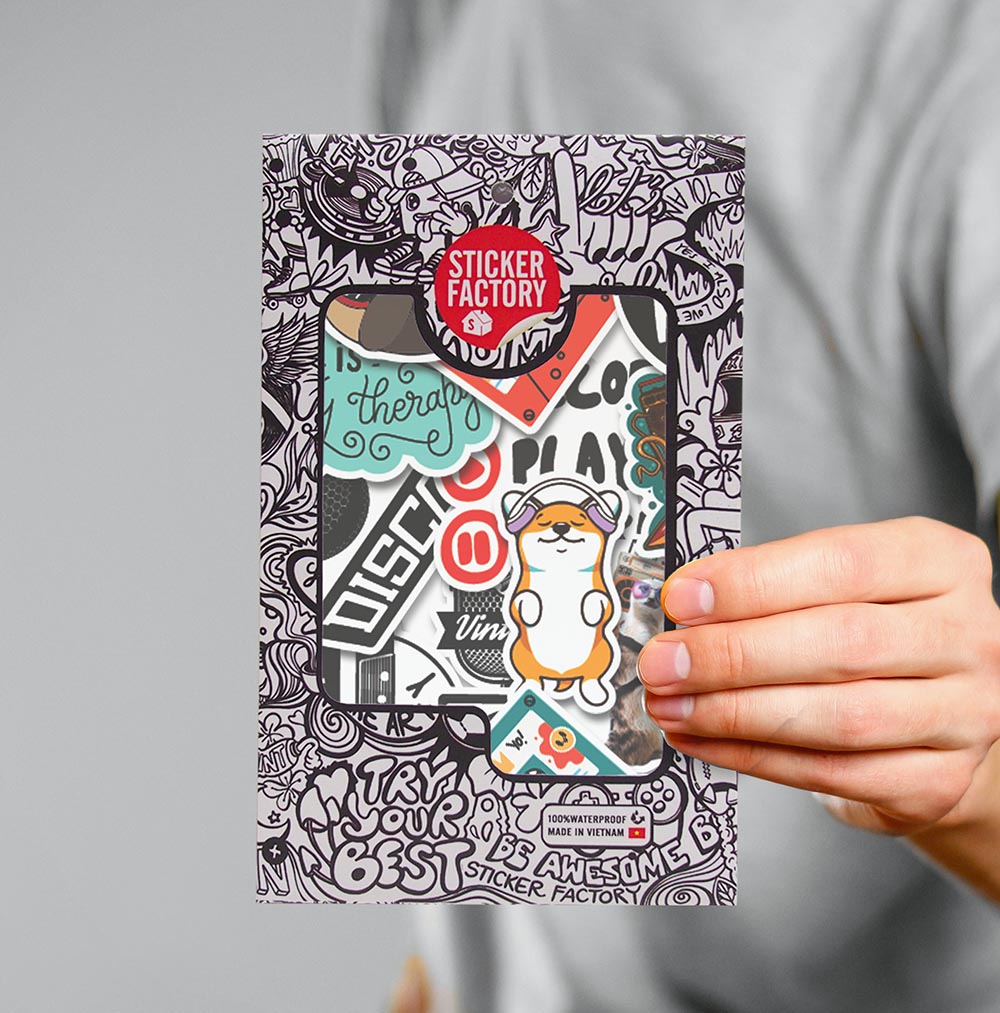 [HCM]Music - Set 30 sticker hình dán