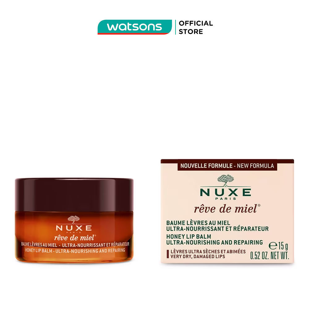 Sáp dưỡng môi nuxe reve de miel honey lip balm 15g
