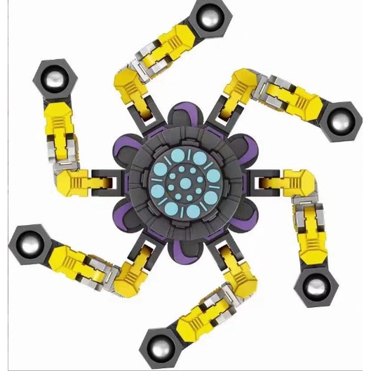 Đồ Chơi con quay Spinner Robot Biến Hình Thông Minh Cho Bé