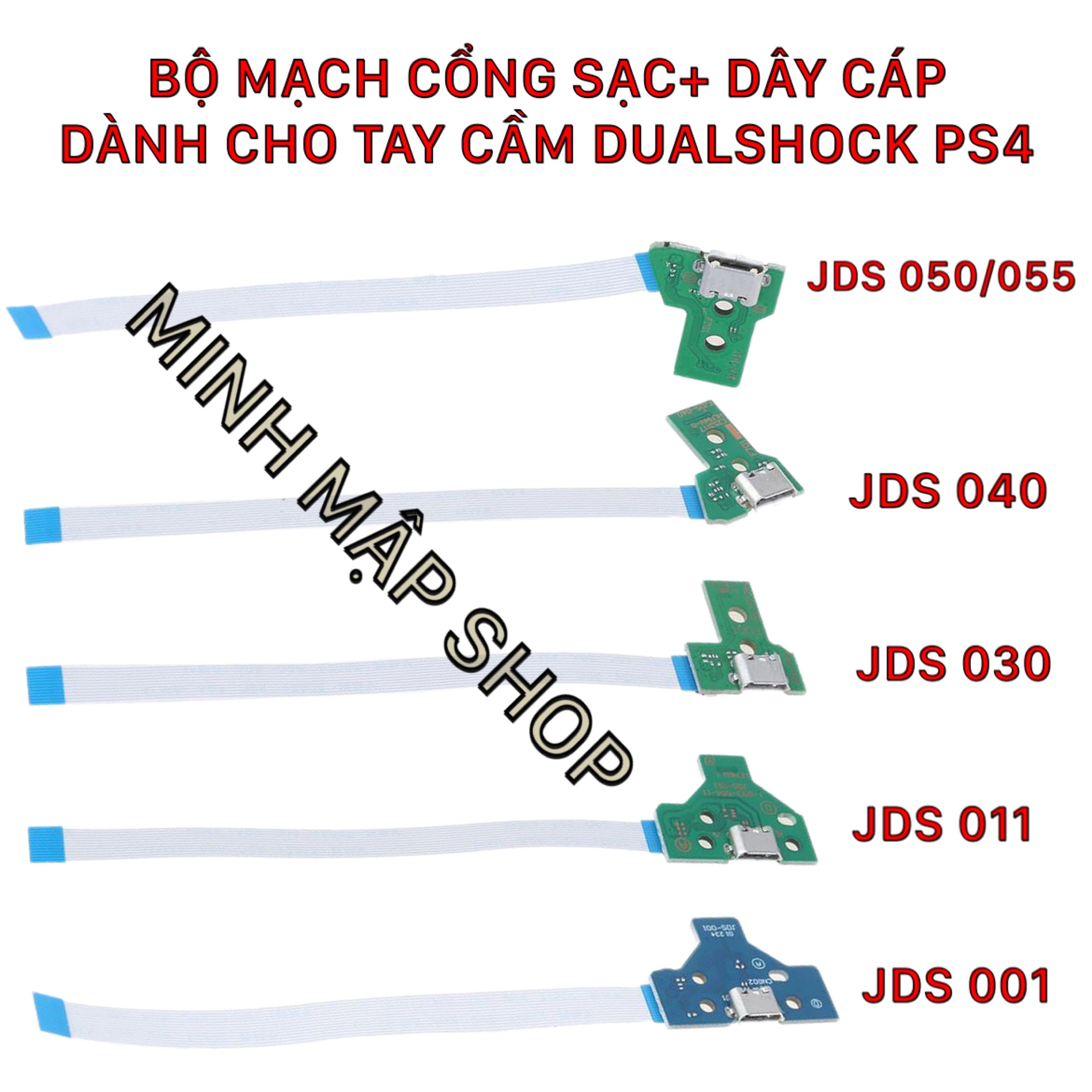 BO MẠCH CỔNG SẠC KÈM CÁP DÀNH CHO TAY CẦM DUALSHOCK PS4