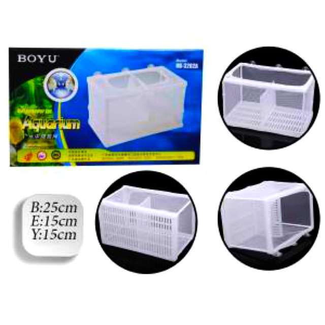 Lồng dưỡng cá Boyu.